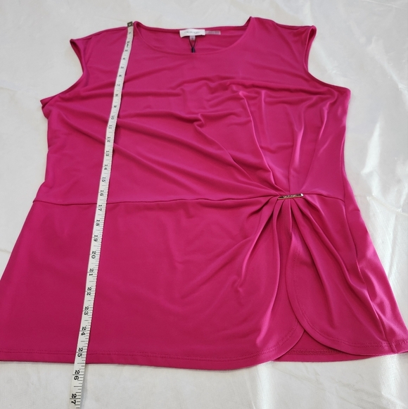 Calvin Klein Size Large Pink Sleeveless Top - Picture 4 of 9